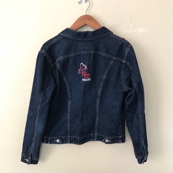 Rare Vintage Jean Jacket with Patches - Vietnam L - Picture 8 of 9